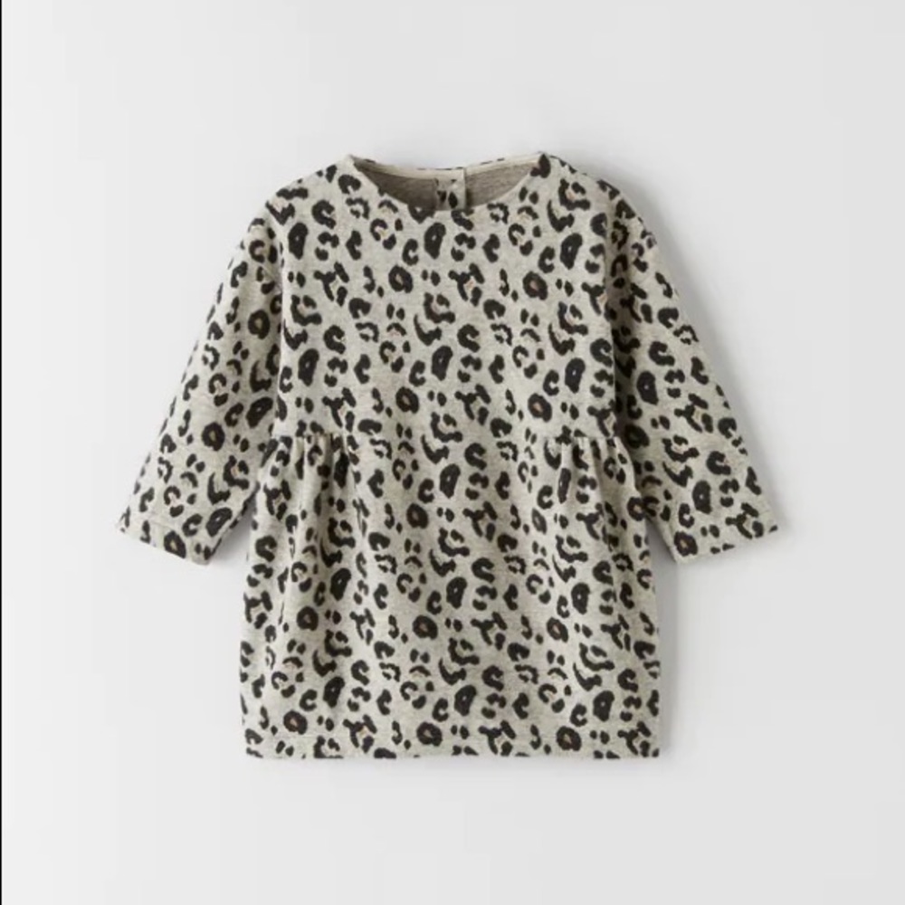 NWT Zara animal print dress Size 18-24m